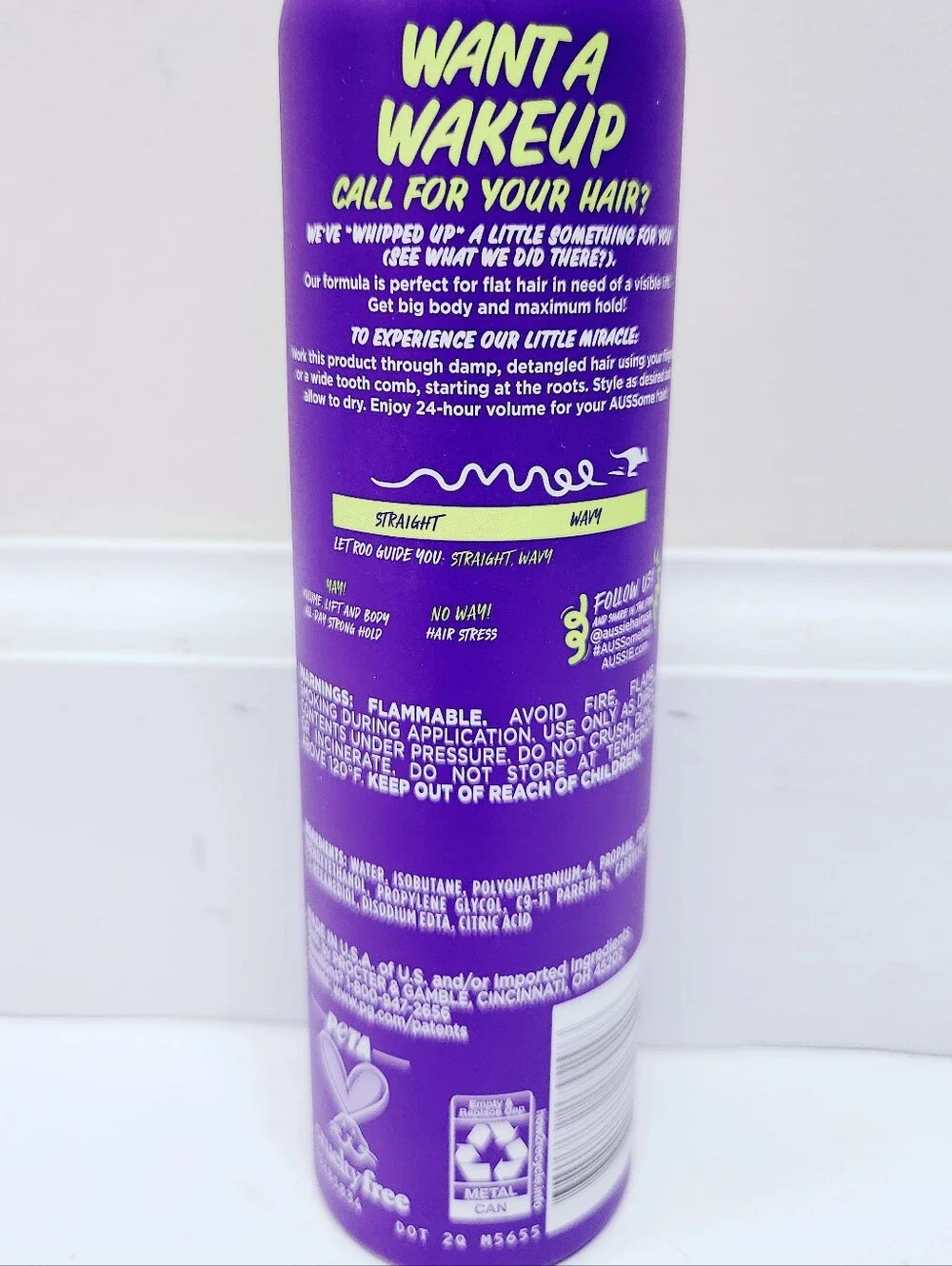 ⭐4/$15 Aussie Instant Volume Mousse